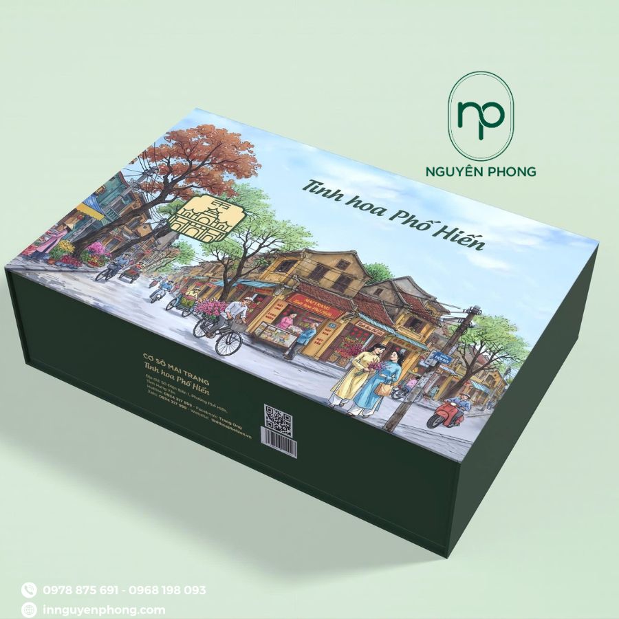 Thiết kế hộp cứng độc lạ, nổi bật